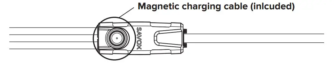 SAVOX TRICS Tactical Radio and Intercom Controller - Charging
