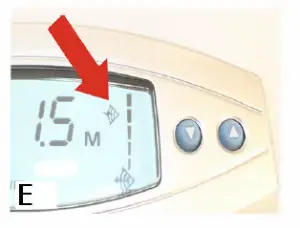 a close up of a clock