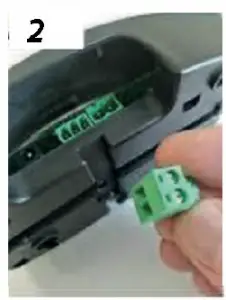 a close up of a device