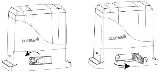 ELSEMA iS900Solar24 Sliding Gate Opener FIG 13