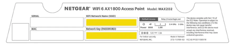 NETGEAR WAX202 Wi-Fi 6 AX1800 Dual Band Access Point fig-3