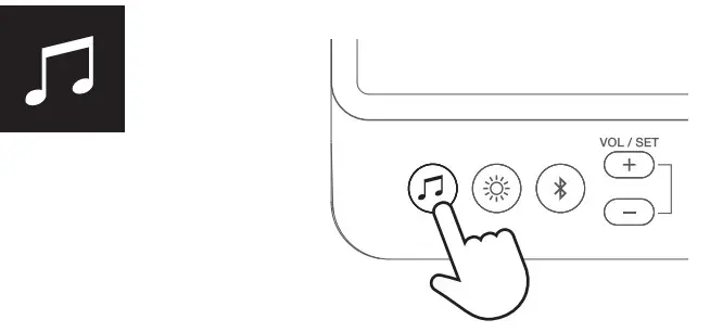 WanYin A20180 UVC Sanitizer with Wireless Charger and Sound Machine - natural sound