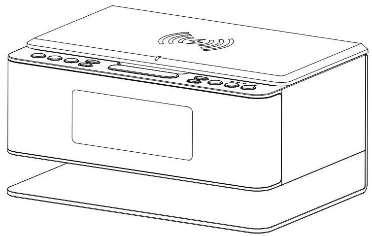 WanYin A20180 UVC Sanitizer with Wireless Charger and Sound Machine