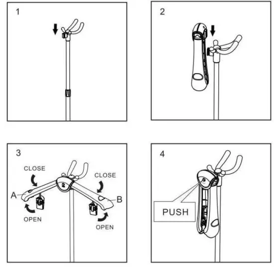 COSTWAY ES10039US 1500 Watt Garment Cloth Steamer - INSTALLATION 3