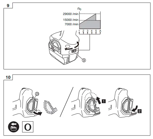 HiKOKI- GP-18DA -Brushless- 6mm- Die -Grinder- Skin- FIG 4