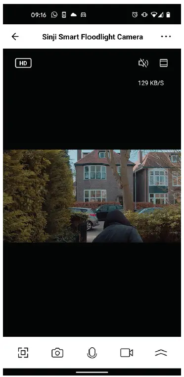 SINJI VD-A088-US Smart Floodlight Camera 3