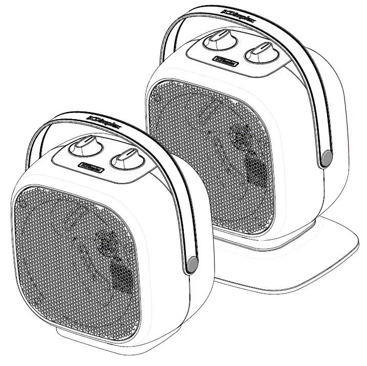 Dimplex Q2TSNH Cube Fan PROI