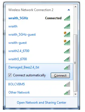 Windows computers network