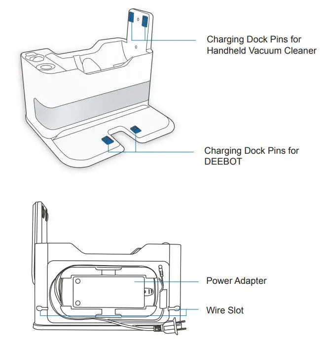 ECOVACS Deebot Pro 930 Instruction Manual - Charging Dock