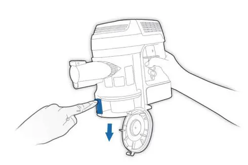 ECOVACS Deebot Pro 930 Instruction Manual - Empty dust