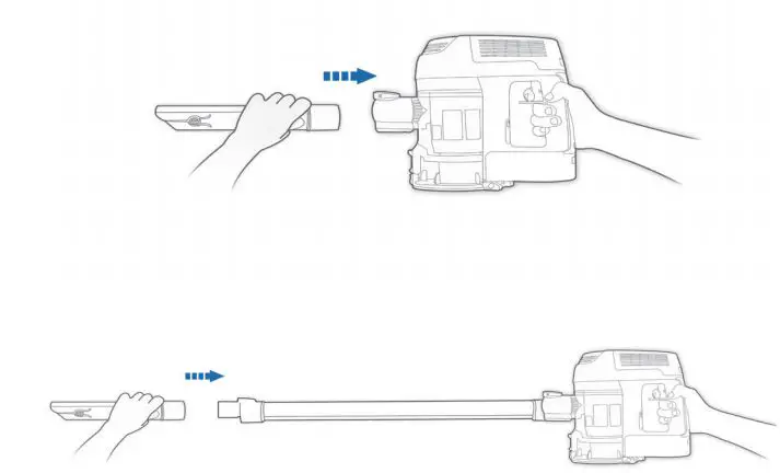 ECOVACS Deebot Pro 930 Instruction Manual - Install Crevice Tool