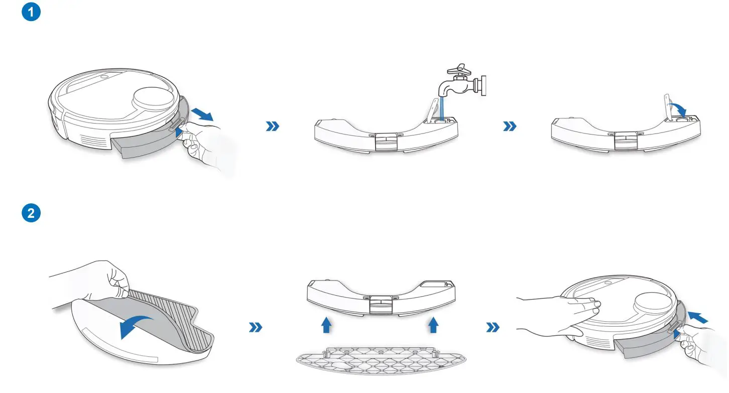 ECOVACS Deebot Pro 930 Instruction Manual - OZMO Mopping System