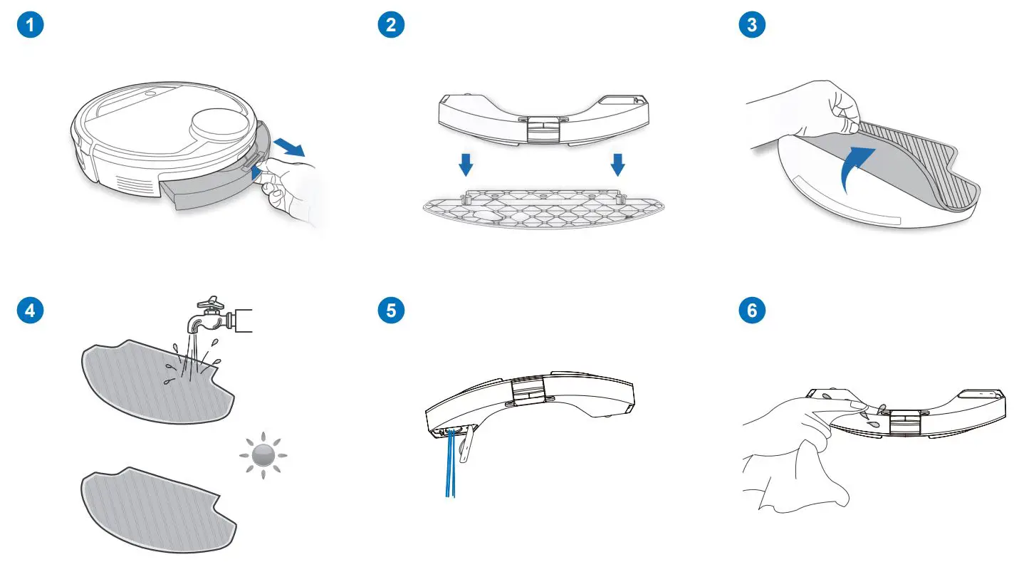ECOVACS Deebot Pro 930 Instruction Manual - OZMO Mopping System