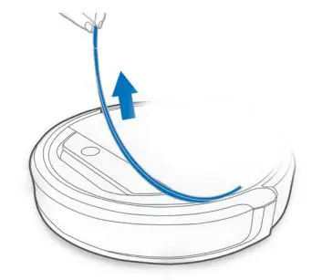 ECOVACS Deebot Pro 930 Instruction Manual - Remove Protective Strip