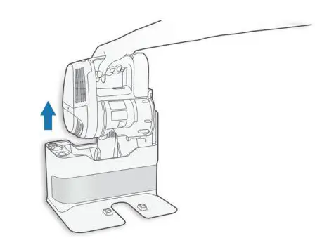 ECOVACS Deebot Pro 930 Instruction Manual - Remove the Handheld Vacuum Cleaner