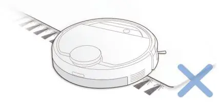 ECOVACS Deebot Pro 930 Instruction Manual - rug edges under
