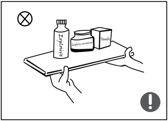 Electricity related warnings