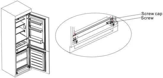Installation in cabinet