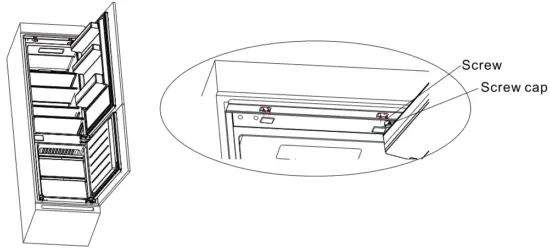 Installation in cabinet