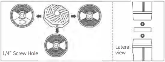 SOONWELL MT1 Handheld RGB Tube Light for Filmmaker - connector