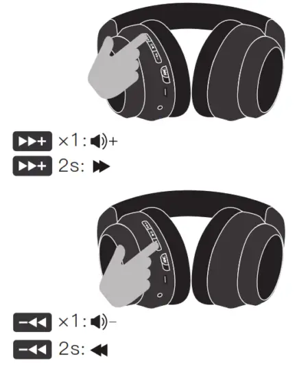 Srhythm NC15 Wireless Headphone - Hadphon voliom