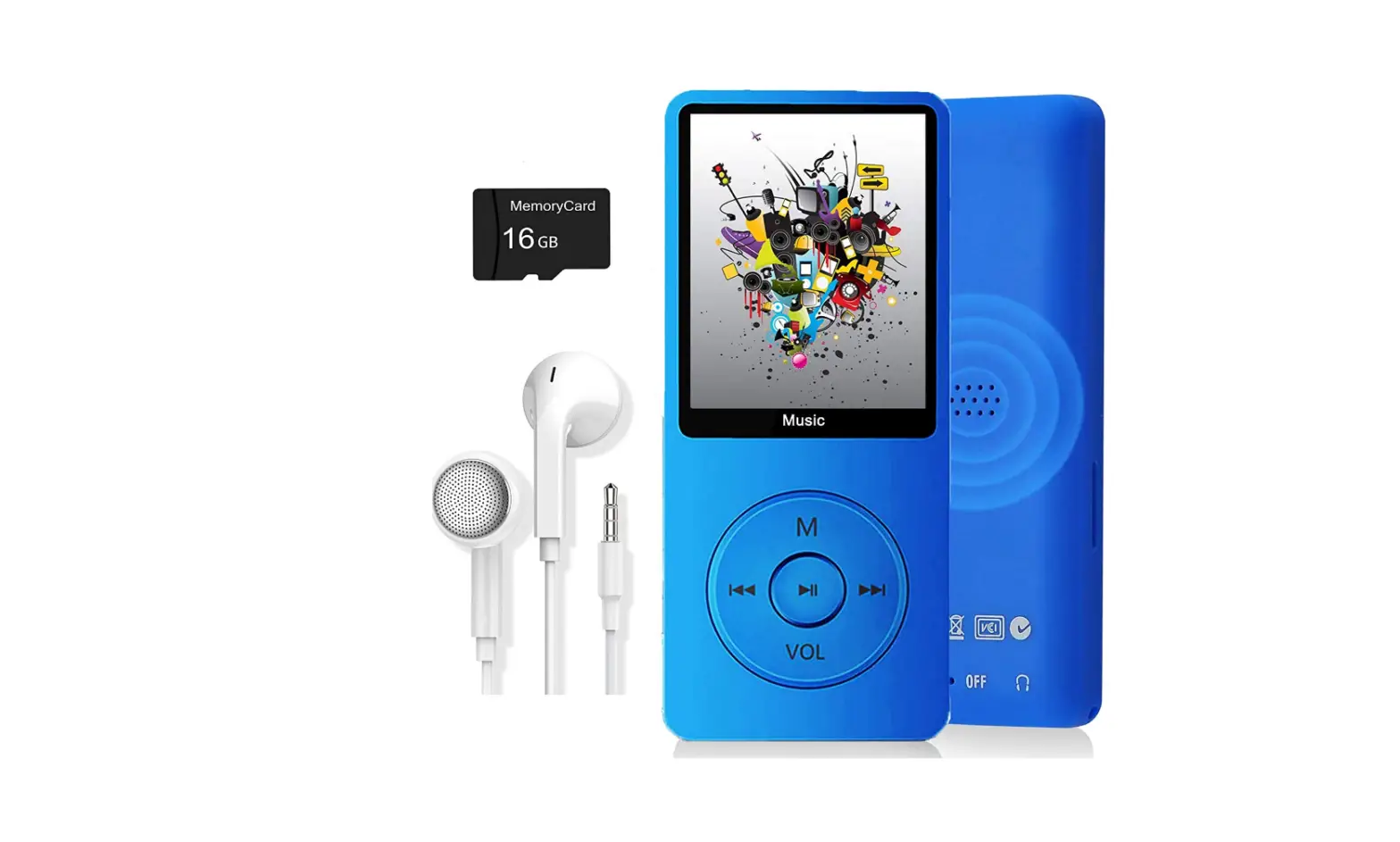 Mp3 Player, Music Player With 16gb Micro Sd Card, Build-in Speaker-complete Features/user Instrction Mp3 Player, Music Player With 16gb Micro Sd Card, Build-in Speaker-complete Features/user Instrction