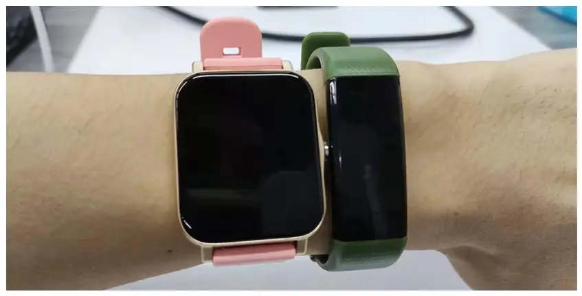 ENGERWALL S5-Black Fitness Tracker with Step Counter - Rate