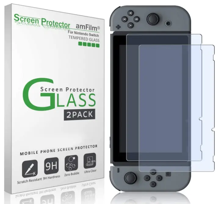 amFilm-.Tempered-Glass-Screen-Protector-for-Nintendo-Switch-image