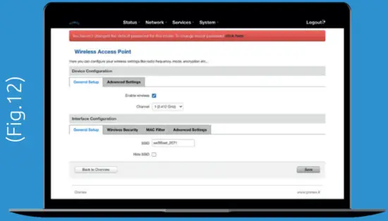 Wireless configuration
