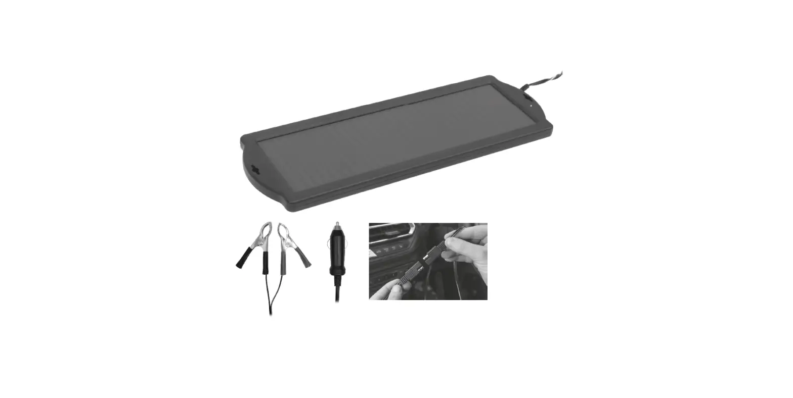 Streetwize Swsol1 12v 2.5w Solar Trickle Battery Charger Instructions