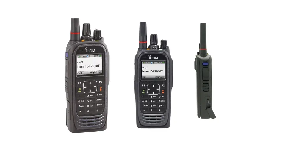 Icom Ic-f7010t Uhf P25 Digital Transceiver Instructions