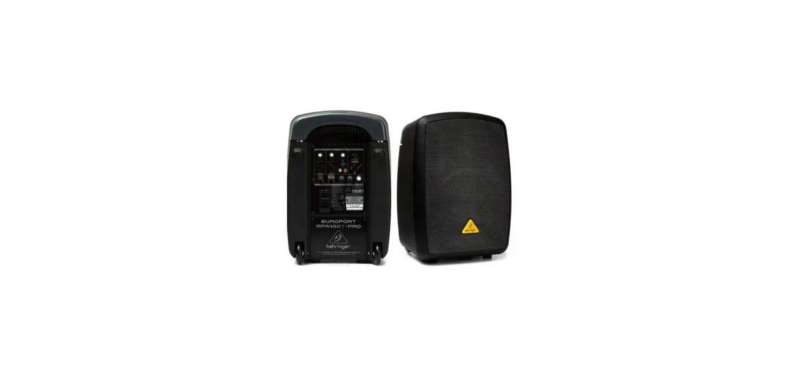 Behringer Mpa40bt-pro 40-watt Pa System Bluetooth Connectivity User Guide