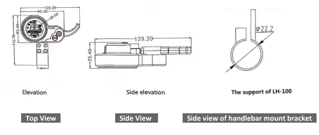 EVOL QS-S4 Dashboard Settings For Pro And City E Scooters 1