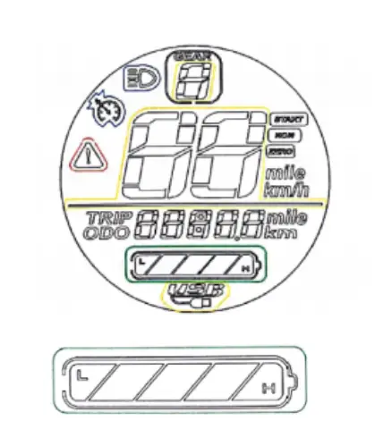 EVOL QS-S4 Dashboard Settings For Pro And City E Scooters 4