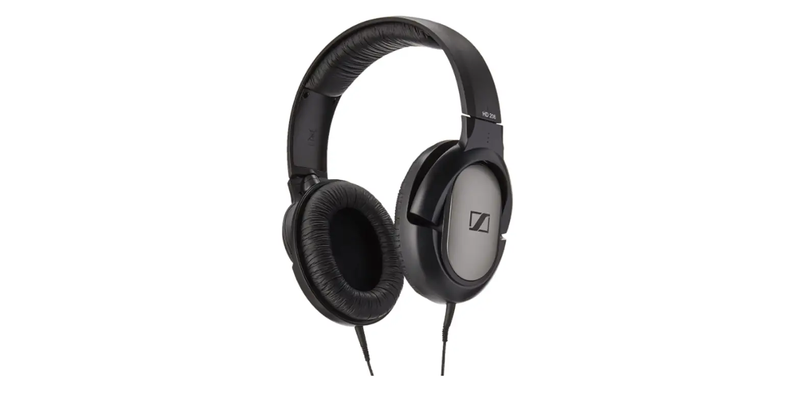 Sennheiser Hd 206 Closed-back Over Ear Headphones-complete Features/user Manual