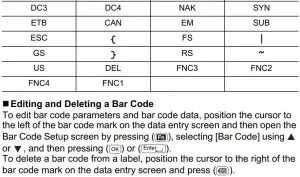 74 Creating a Bar Code Label