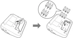 FIG 11 When using six new AA alkaline batteries