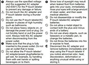FIG 4 Safety Precautions