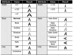 FIG 40 Setting Options