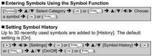 FIG 46 Entering Symbols