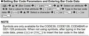 FIG 70 Creating a Bar Code Label