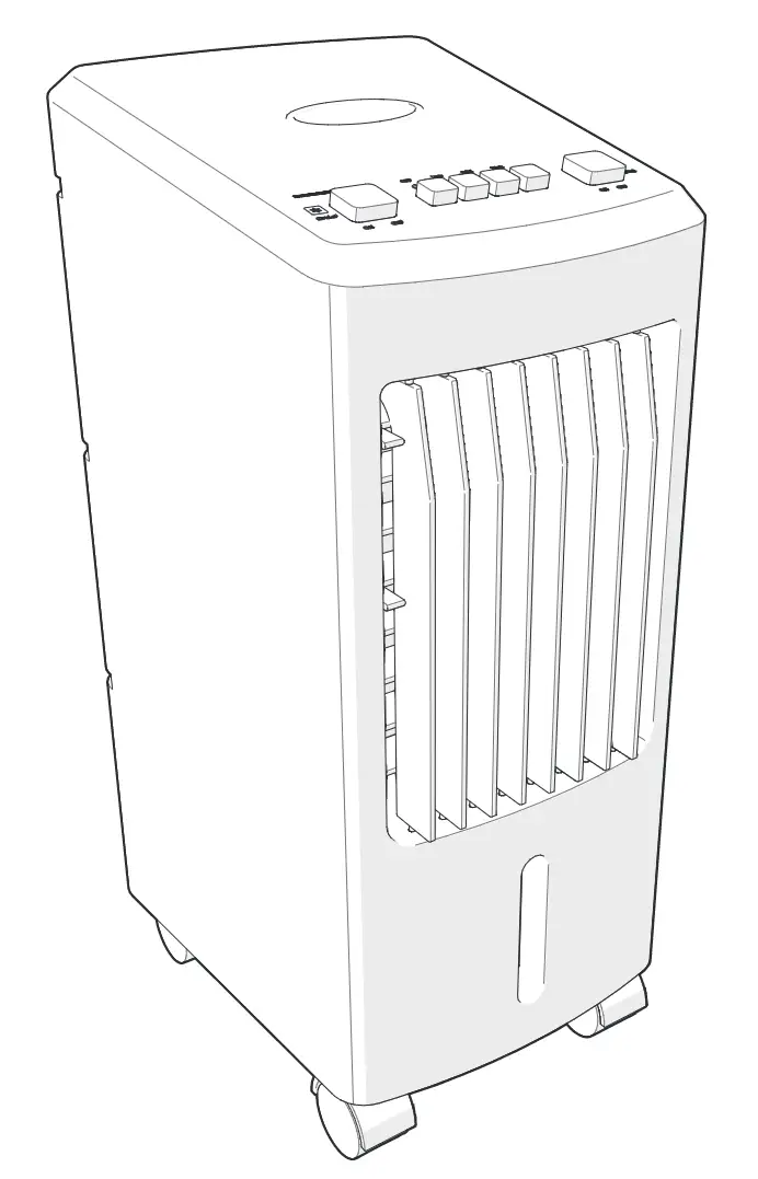 Nedis Cool113cwt Air Cooler User Manual