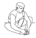 inner thigh stretch
