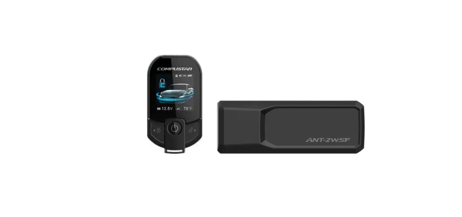 Compustar 2wt13r-sf 2 Way 3 Button Lcd Remote User Manual Compustar 2wt13r-sf 2 Way 3 Button Lcd Remote User Manual