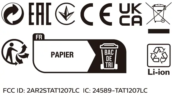 PHILIPS TAT1207LC TWS Wireless Earbuds - ICON8