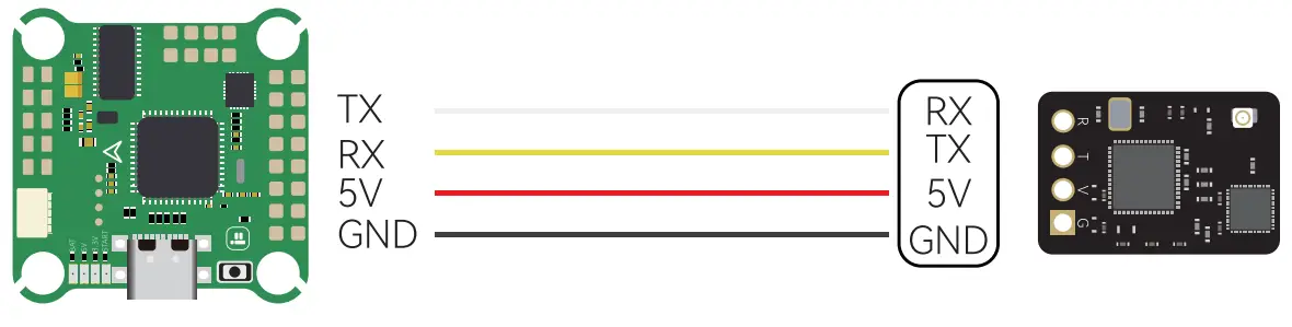 IFLIGHT F011801 Commando 8 ELRS Radio Transmitter Diagram