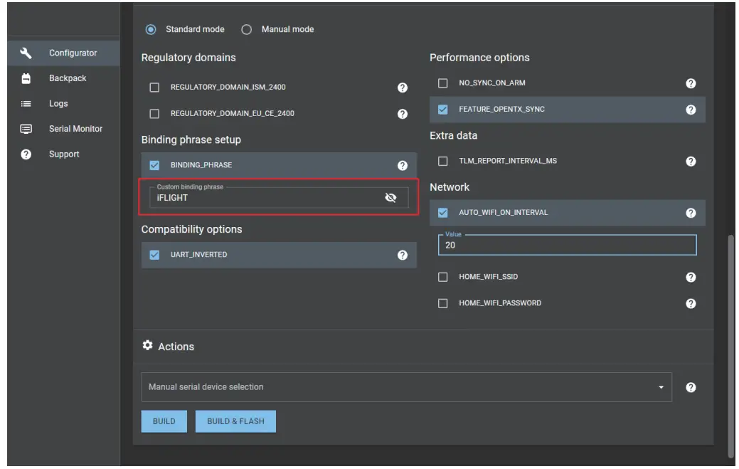 IFLIGHT F011801 Commando 8 ELRS Radio Transmitter setting