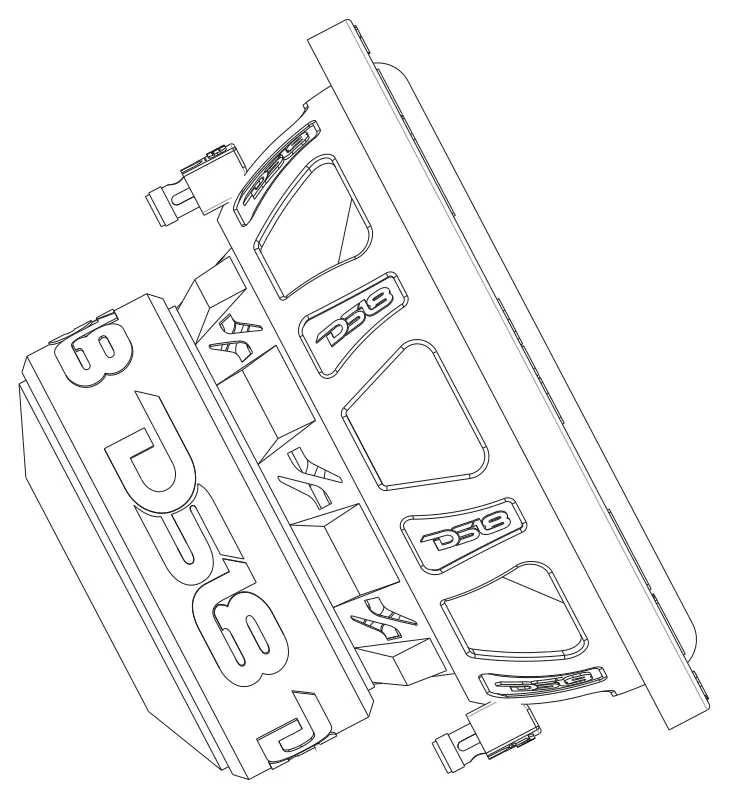 DS18 ZR15 2D Dual Voice Coil 4 Ohm Subwoofer