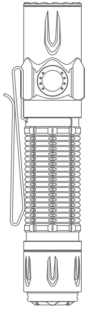 Olight WARRIOR 3 Limited Edition - FIG 1