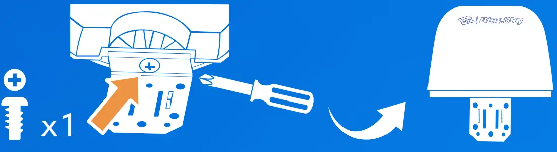 BlueSky 8145 AIR QUALITY MONITOR - Installation1